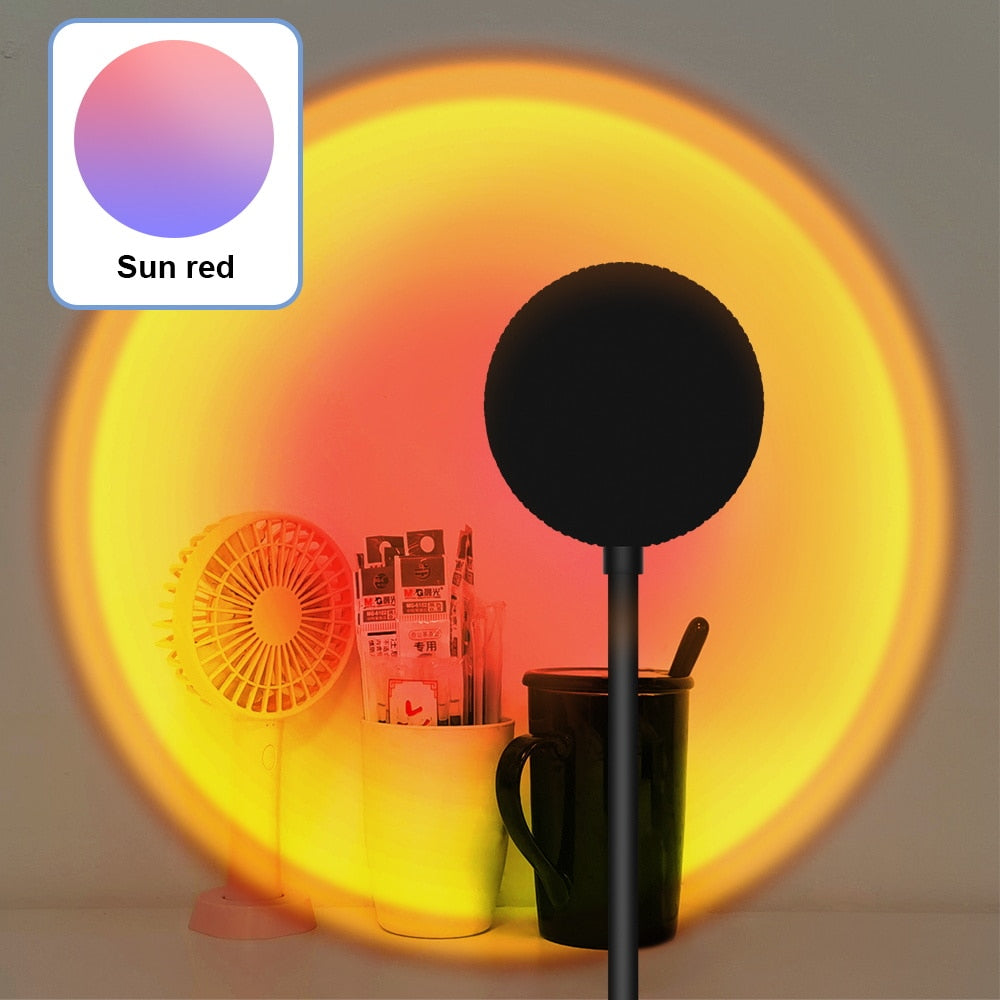 LED Projection Lamp Sunset Light