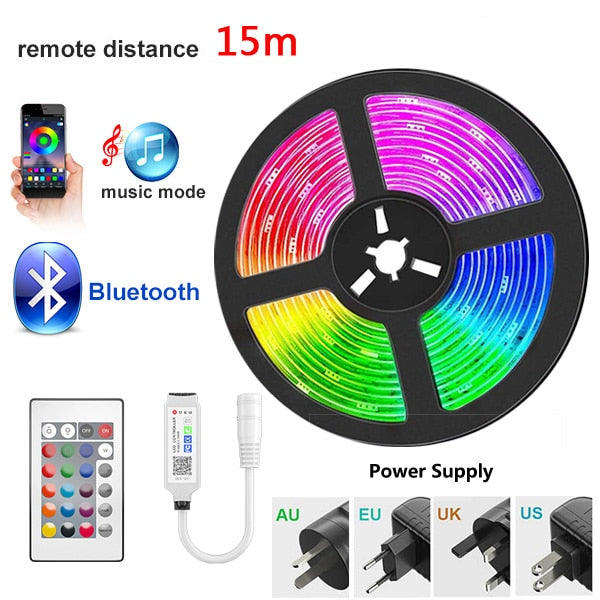 5M-30M WIFI LED Strip Lights Bluetooth