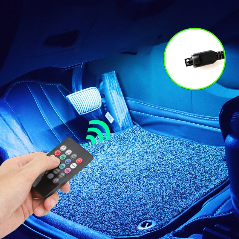 Led Car Foot Ambient Light