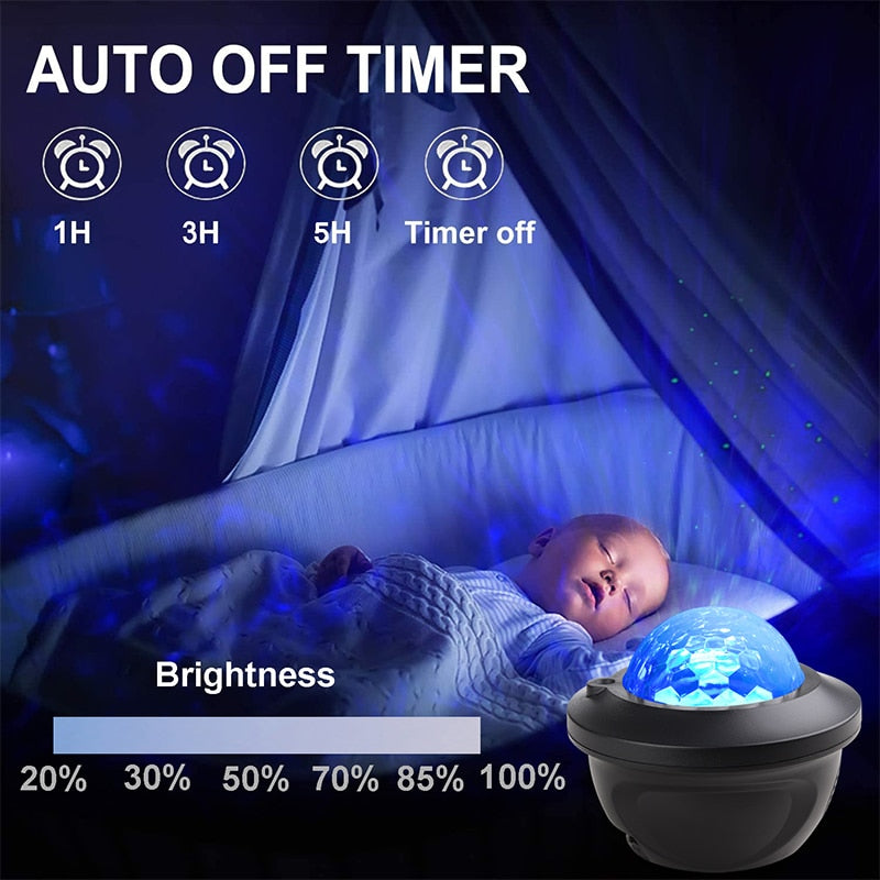 LED Star Galaxy Projector "Sky Night Light"